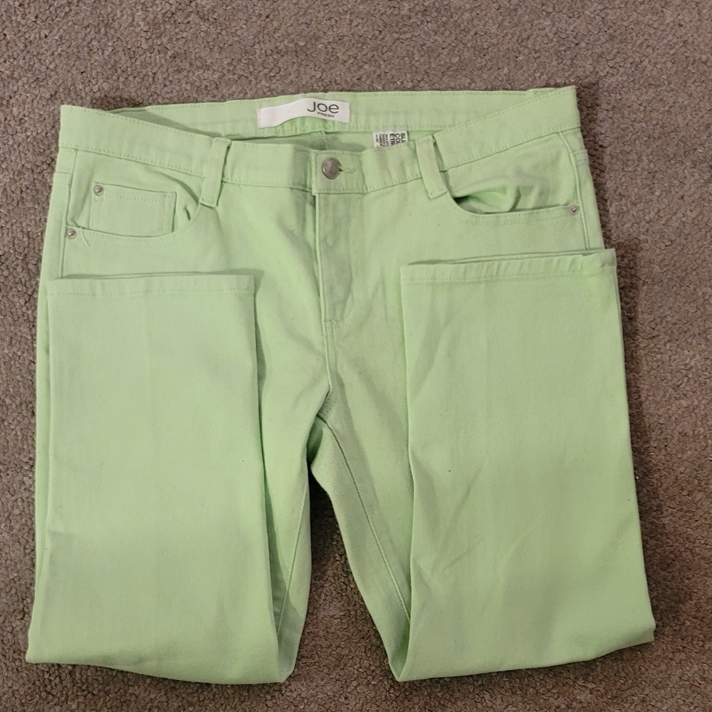 Lime Green Capri Pants